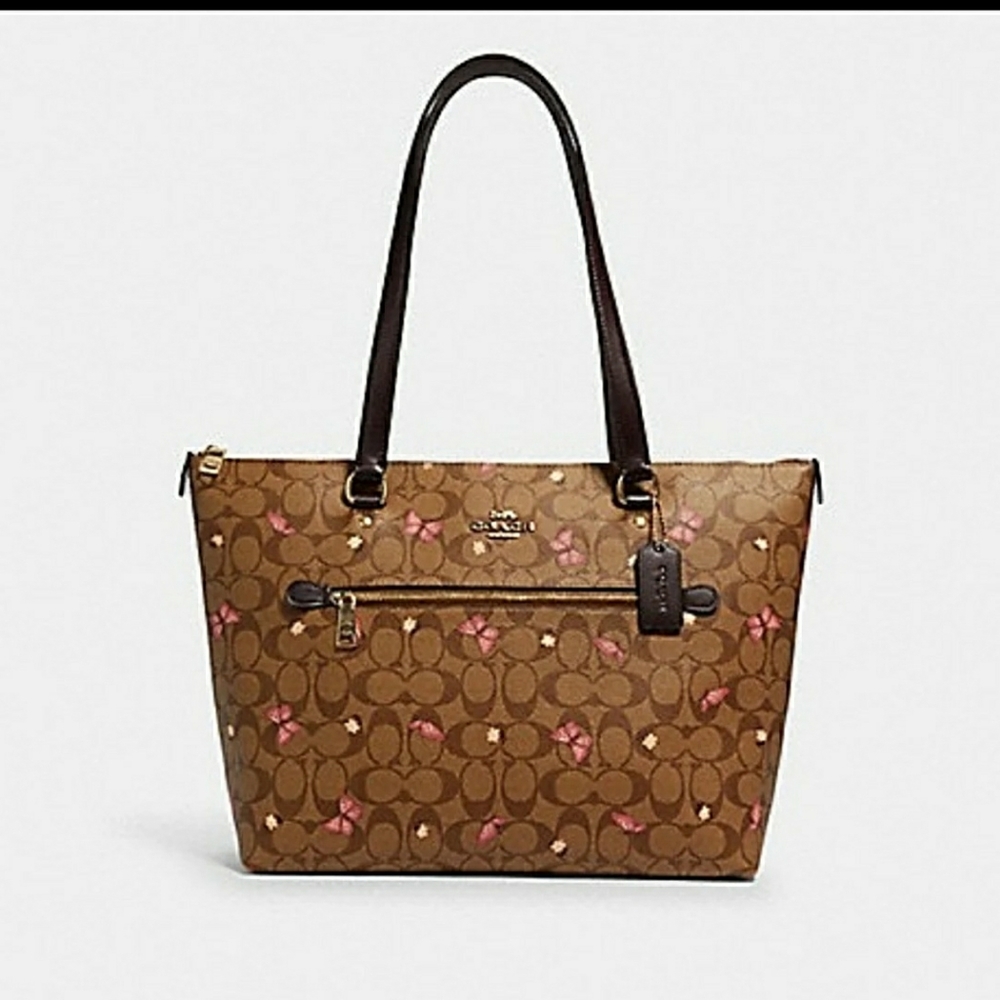 Coach Gallery Butterfly Tote
